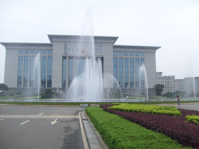 长沙市天心区程控喷泉